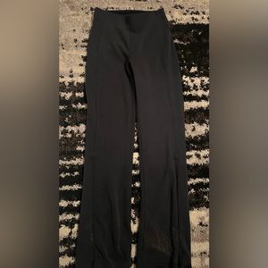 Lululemon Brushed Softstreme Ribbed Zip Flared Pant
